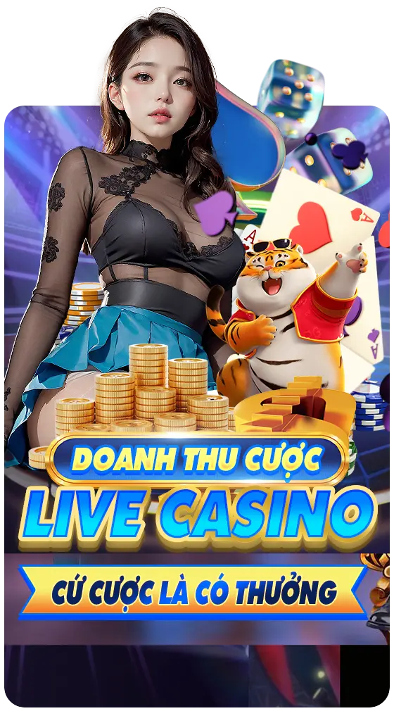 doanh thu cược live casino